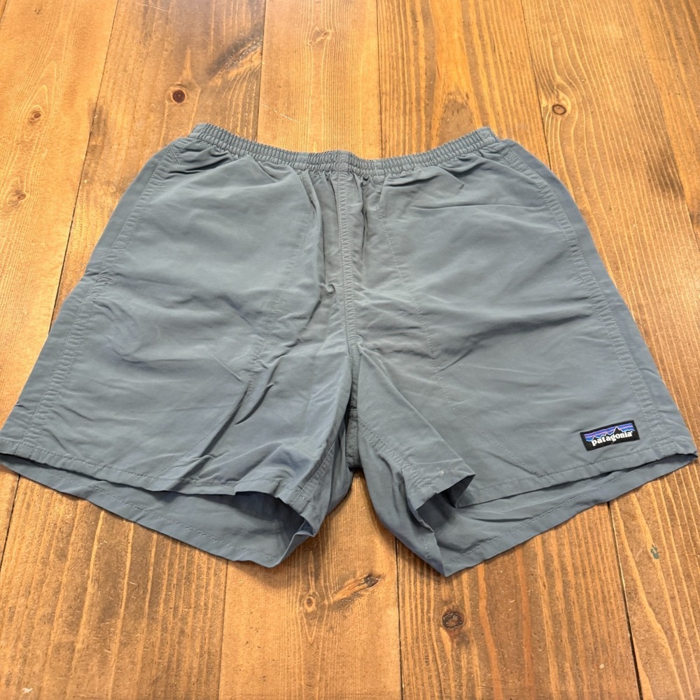Patagonia Baggies Shorts Mens Small Blue‎ Swim Trunks Nylon 57022